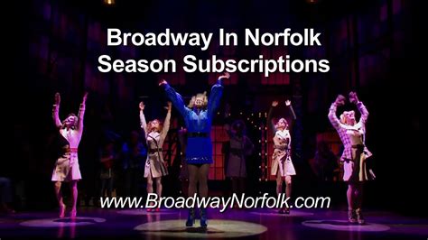 Broadway in norfolk - Limit 1 entry per person, per performance. All lottery prices include a $4.00 facility fee. A $5.00 handling fee will be added to the price of each ticket at the time of checkout. Ticket limits and prices displayed are at the sole discretion of the show and are subject to change without notice. Lottery prices are not valid on prior purchases.